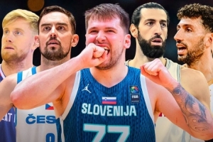 开云体育-男篮欧洲杯热身赛有五支队一胜难求：斯洛文尼亚格鲁吉亚皆0胜4负